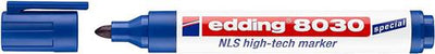 Edding 8030 nls pennarello high-tech blu | 10 pezzi