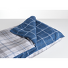 Accogliente lenzuolo con angoli in jersey Eden allure blu 180 x 200 cm