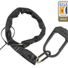 Lucchetto a catena Hiplok e-dx per e-bike e bici da carico