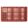 Basil Fietskrat L - Large - 40 litri - Rosso