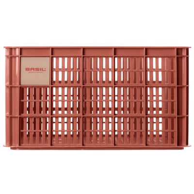 Basil Fietskrat L - Grande - 40 litros - Rojo