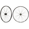 Rodi wielset tryp 25 27.5 voorwiel steekas 15x100 en achterwiel snelspanner 9x135 - 6 bouts remschijfbevestiging - 8 9 10 11 speed - zwart