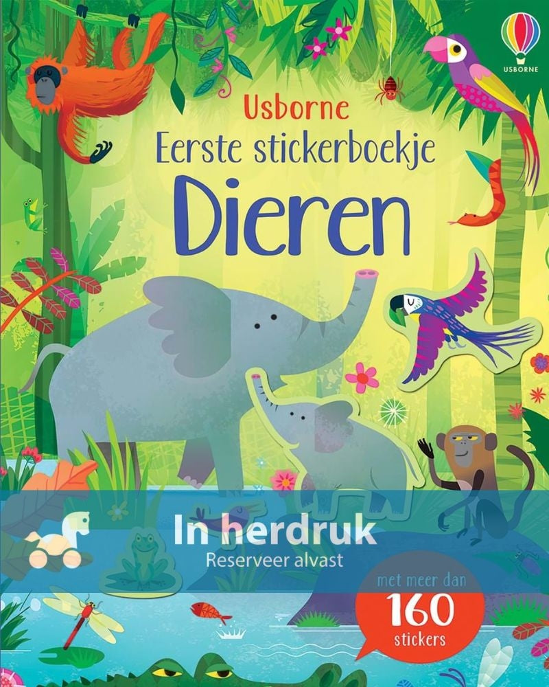 Primo animale del libro adesivo