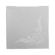 Nellie's choice • 3d embossing folder hoek kerstster 15x15cm
