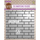 Nellie's choice • 3d embossing folder achtergrond muur 15x15cm