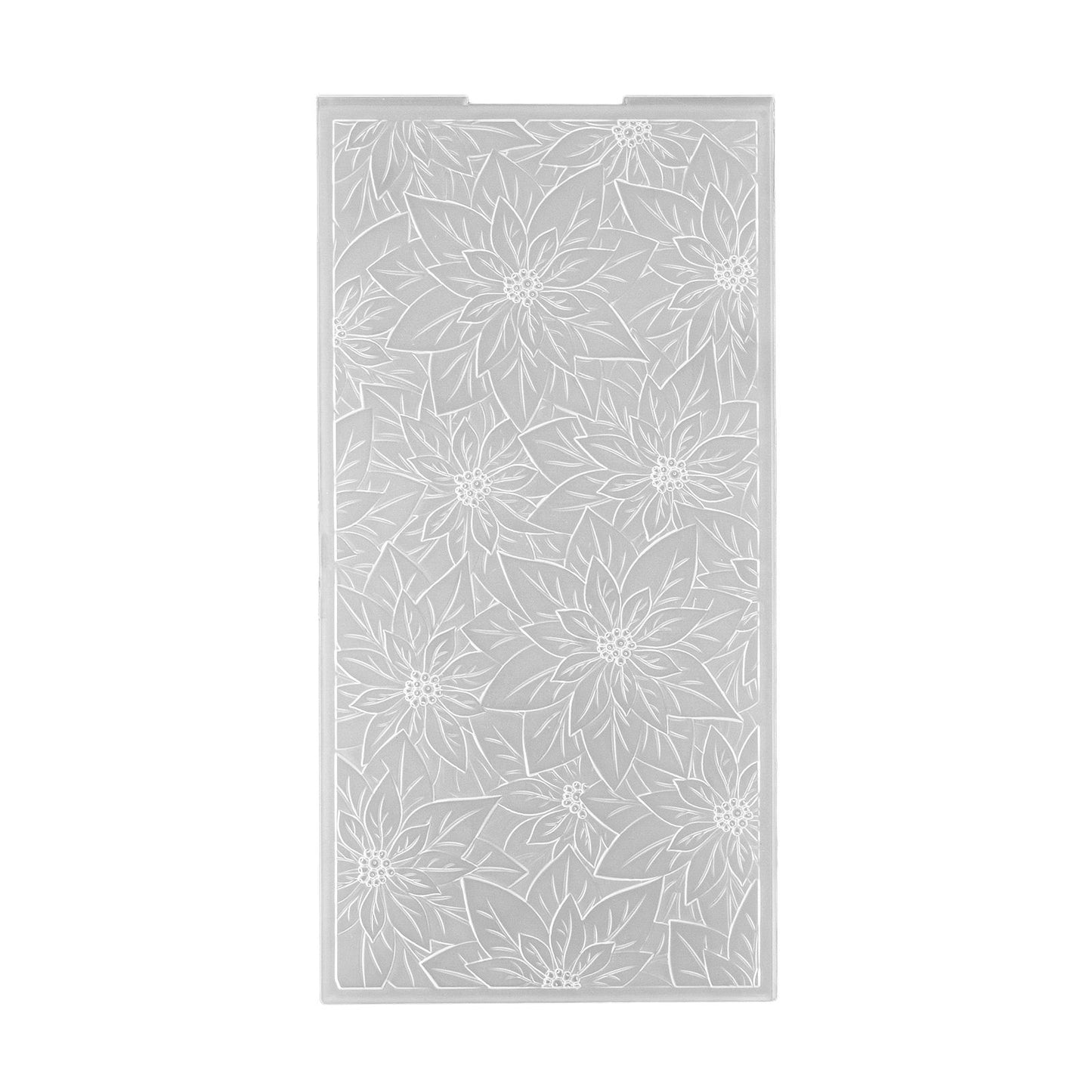 La elección de Nellie • Carpeta con relieve 3D fondo flor de pascua 10,5x21cm