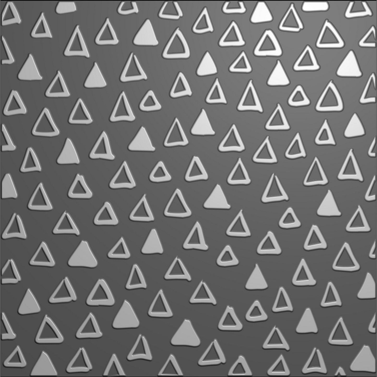 La elección de Nellie • Carpeta de relieve 3D fondo triángulos 15x15cm