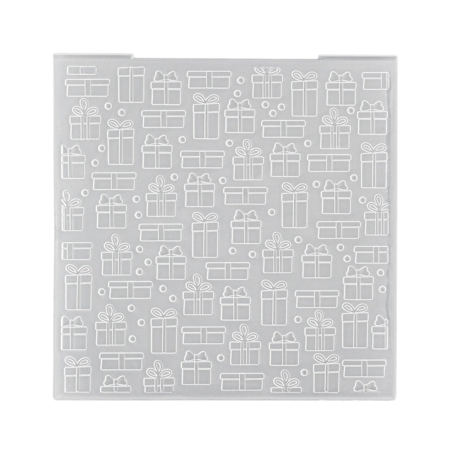 Nellie's choice • 3d embossing folder achtergrond cadeau's 15x15cm