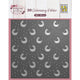 Nellie's choice • 3d embossing folder achtergrond kippen 15x15cm
