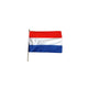 Vlag nederland 30x45cm 75d polyester