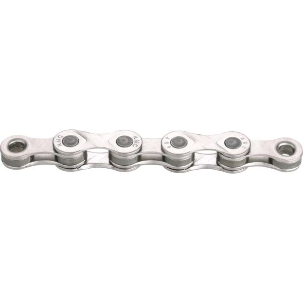 Cadena de bicicleta de plata KMC E9 1 2x11 128 - 122 enlaces