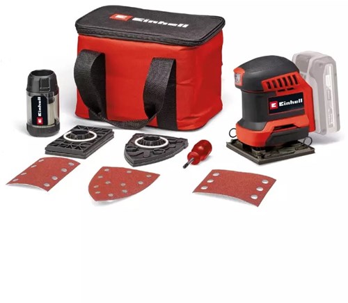 Einhell te-os 18 113 3x li - lijadora múltiple inalámbrica | 18v | sin pilas ni cargador - 4460730