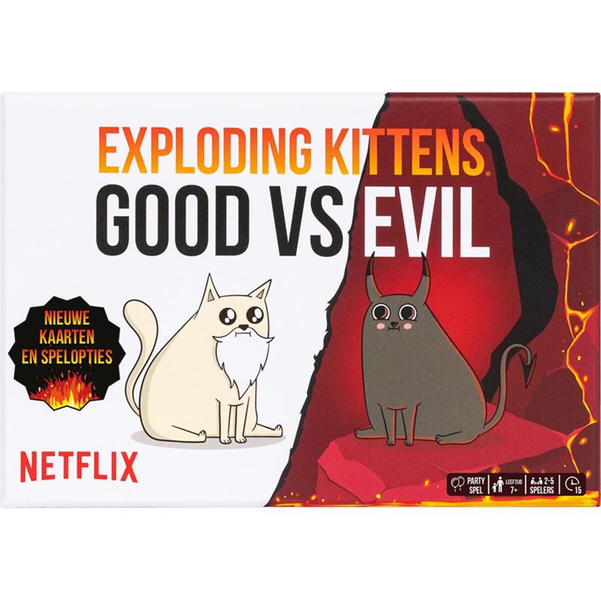 Exploding kittens good vs evil kaartspel – Fietsaccessoires.nl
