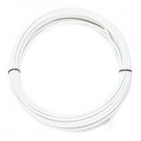 Cable al aire libre de freno 10 m x 4.9 mm blanco