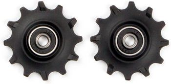 Elvedes desviador ruedas acero inoxidable 12T 11V sellado estrecho ancho