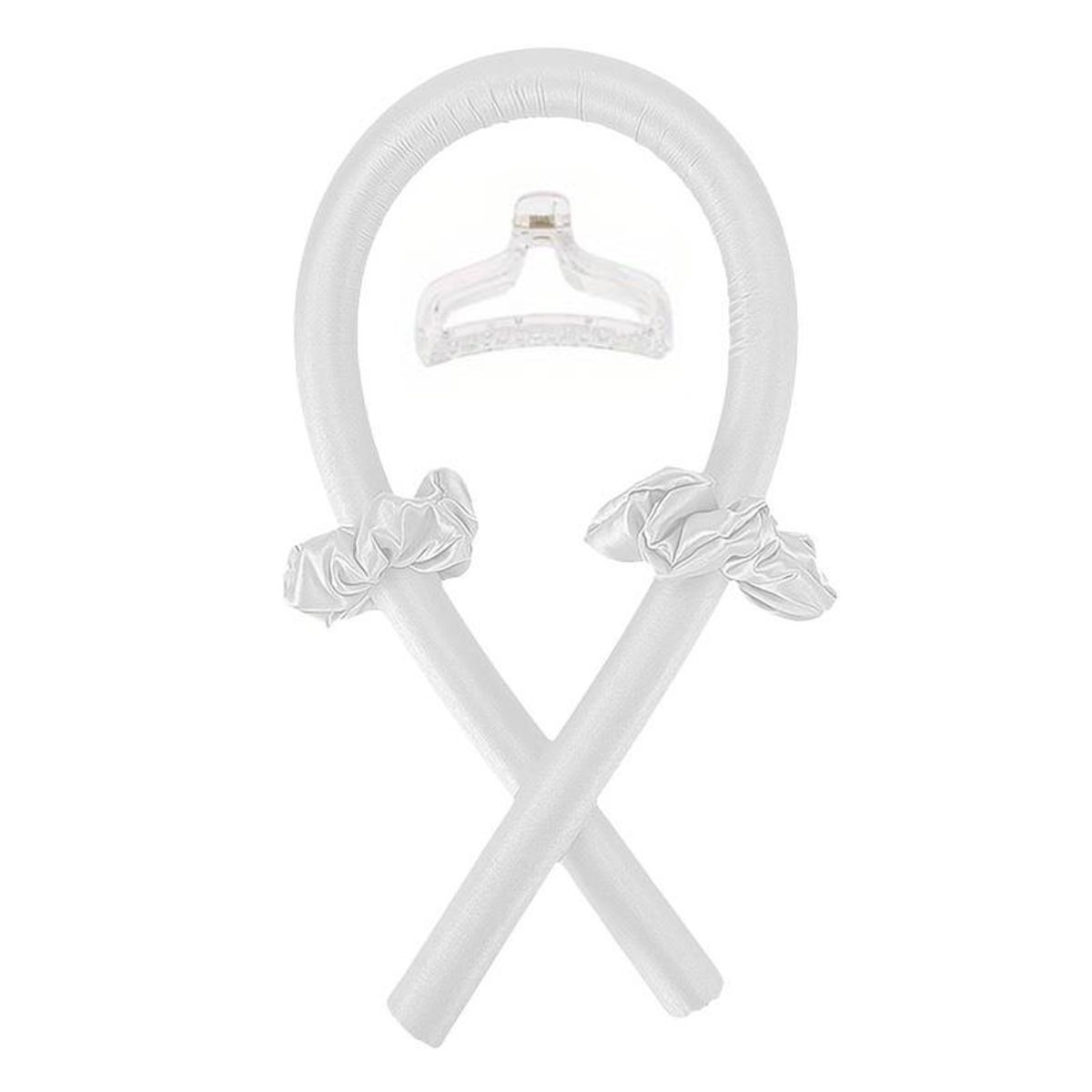 Frentes Conjunto de curling sin calor blanco