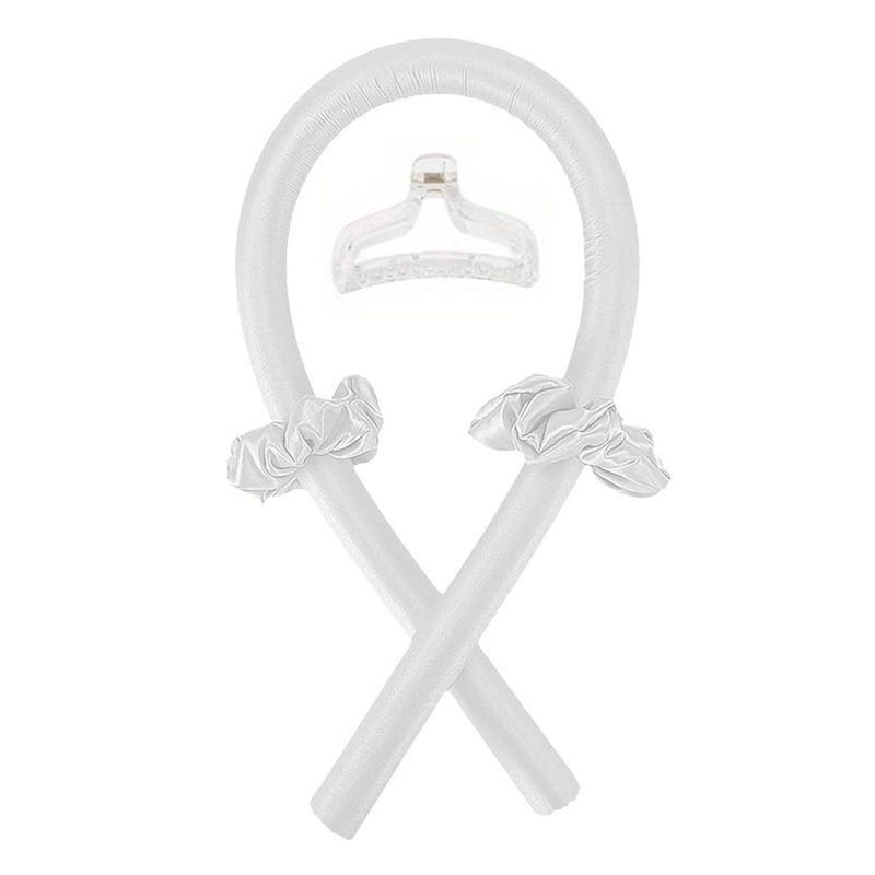 Fronti di curling senza calore set bianco