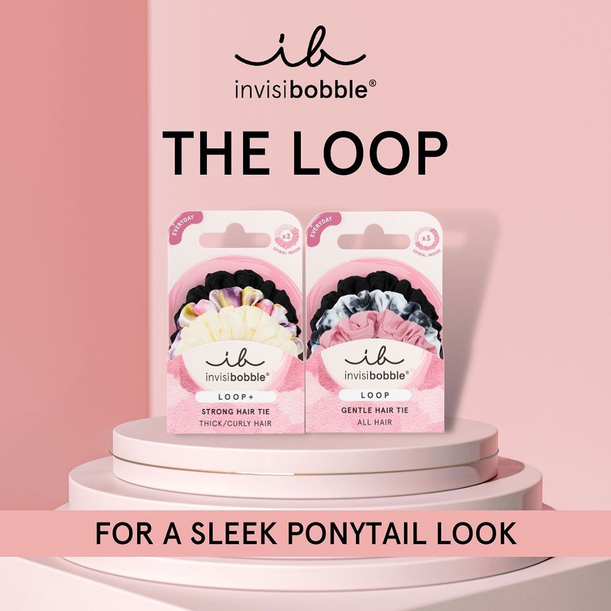Invisibobble loop be gentle 3st.
