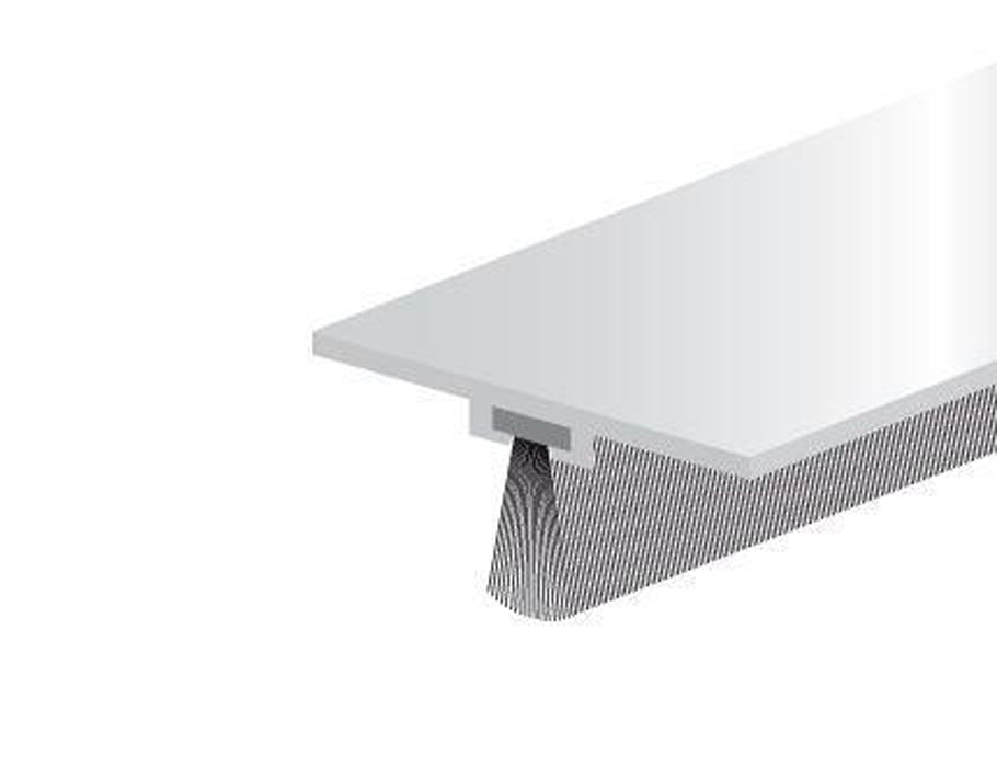 Ellen Silly Profile DBS (invisibile) Aluminio 1 metro