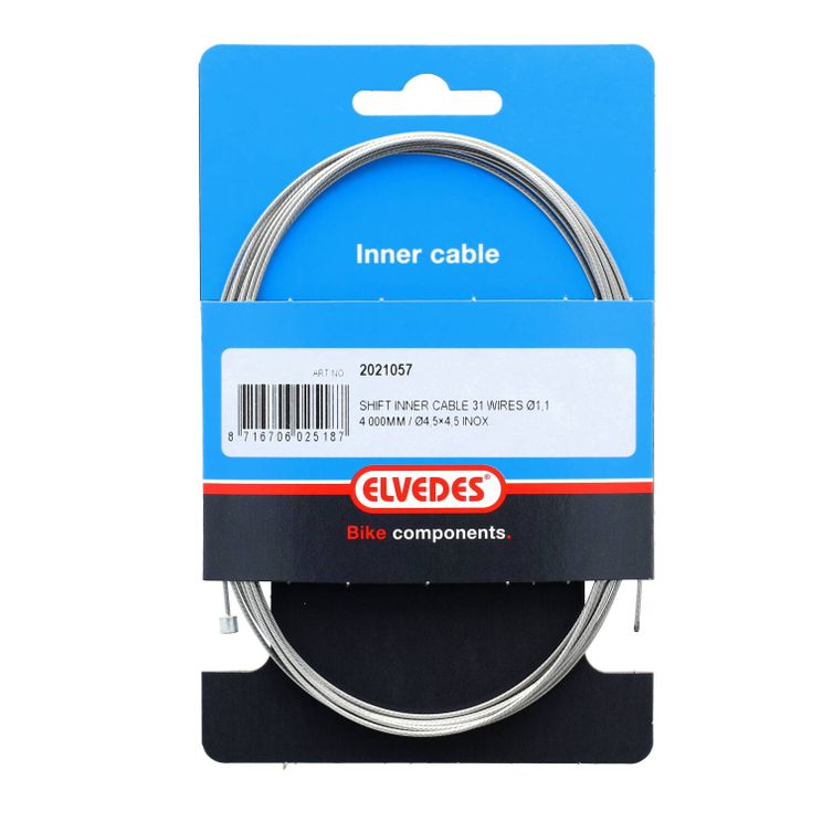 Elvedes Switching Cable de 4000 mm de acero inoxidable Niple 2021057