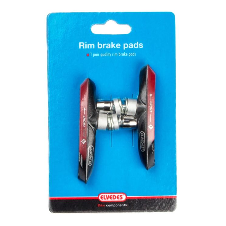 Pastiglie dei freni v-free 72 x 14 mm neri 2 pezzi