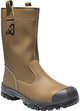 Bota de trabajo Emma merula s3 forrada | marrón (d) | talla 37 - 11.148.065.01
