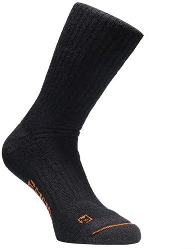 Calcetín Emma hidro-dry termo sostenible | gris negro | talla 48 - 8715316151385