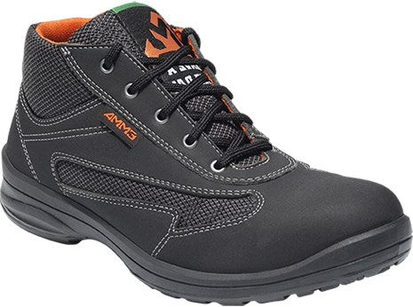 Zapato de trabajo Emma ámbar alto s1p | negro (d) | talla 35 - 11.148.001.01