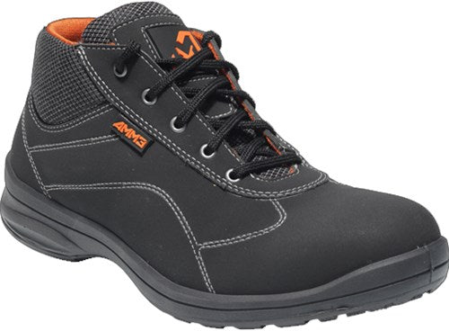 Emma safety footwear emma werkschoen anouk hoog s3 | zwart (d) | maat 39 - 11.148.003.05