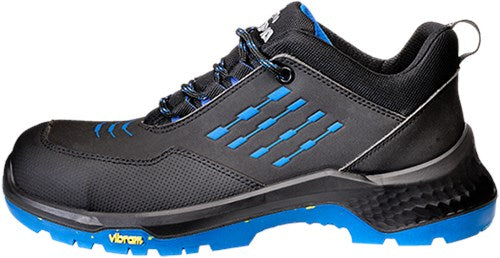 Emma safety footwear emma werkschoen crossforce d laag s3 | zwart blauw | maat 46 - 8715316154478