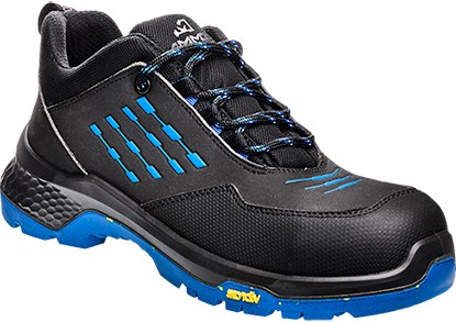 Emma safety footwear emma werkschoen crossforce d laag s3 | zwart blauw | maat 46 - 8715316154478