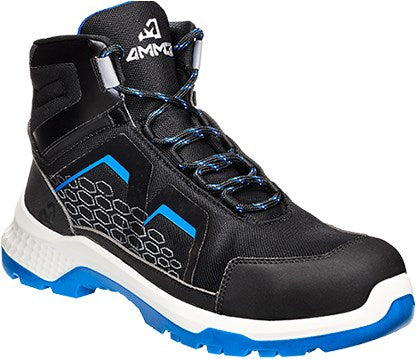 Emma safety footwear emma werkschoen crossforce fly d hoog s3 | zwart blauw | maat 48 - 8715316154195