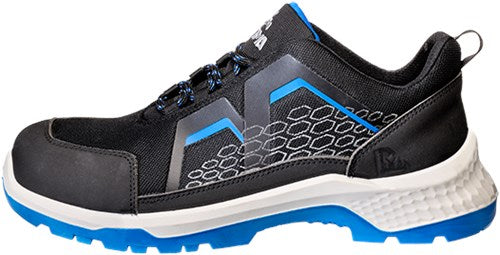 Emma safety footwear emma werkschoen crossforce fly d laag s3 | zwart blauw | maat 40 - 8715316153815