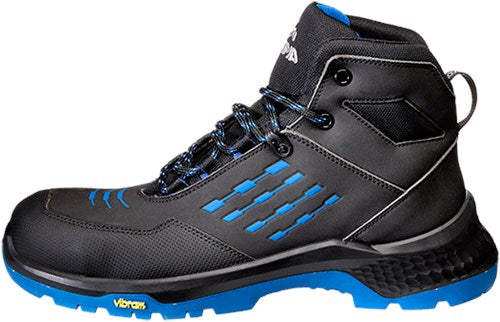 Zapato de trabajo Emma crossforce xd high s3 | negro azul | talla 43 - 8715316154898