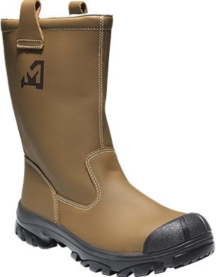 Emma safety footwear emma werkschoen mento hoog s3 | bruin (d) | maat 38 - 11.148.064.02
