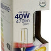 Lámpara de tubo LED energética T25 E14 4-40W 2700K filamento transparente - 2720030