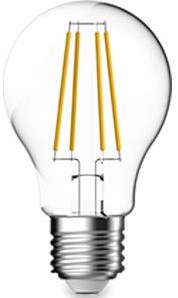 LED energetico GLS E27 7.8-75W 2700K filamento trasparente - 2720328