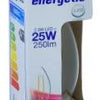 Enzo energetic led kaars e14 2,1-25w 2700k filament helder - 2720110
