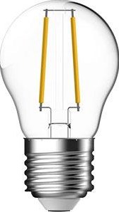 LED energetico bullet E27 2.1-25W 2700K filamento trasparente - 2720250