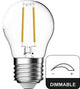 Enzo energetic led kogel e27 4,2-40w 2700k filament helder dimbaar - 2720270