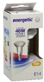 Faretto LED energetico r50 e14 3-46w 2700k dimmerabile - 2730018