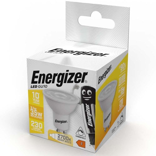 Energizer spot LED gu10 3,1-35w 2700k dimmerabile - 2605200
