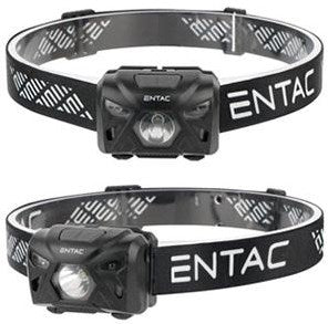 Entac Linterna frontal LED zoom 5w aluminio negro recargable - 5700315