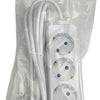 Entac tcd ra 4 vías cable 5 metros blanco