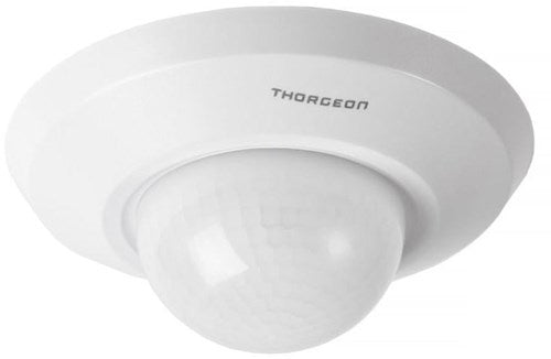 Rilevatore di presenza Enzo IR da parete a soffitto | 360 gradi ip44 bianco - 3900552