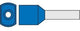 Enzo puntale isolato twin 2,5x10 blu 4422050
