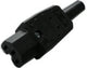 Spina dispositivo Enzo nera 120 gradi 10a mk - 6173500