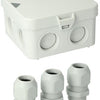 Enzo attema scatola cavi attema ak1 + 3 pressacavi m25 ip65 - 4034022