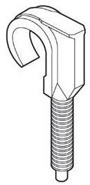 Clip per cemento Enzo 1619mm trasparente ds a100 - 4113310