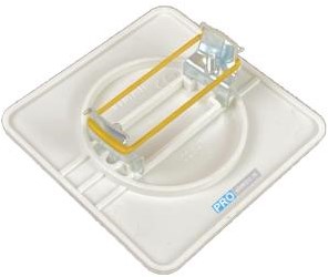 Enzo placas ciegas vimar 8x 8cm blanco 4213800